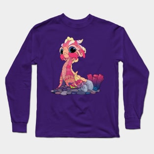 Peachy Baby Sea Serpent Long Sleeve T-Shirt